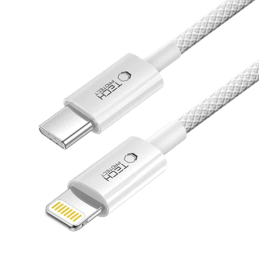 Καλώδιο Lightning Tech-Protect Ultraboost Lite PD27W/3A 100cm Cool Grey - Image 2