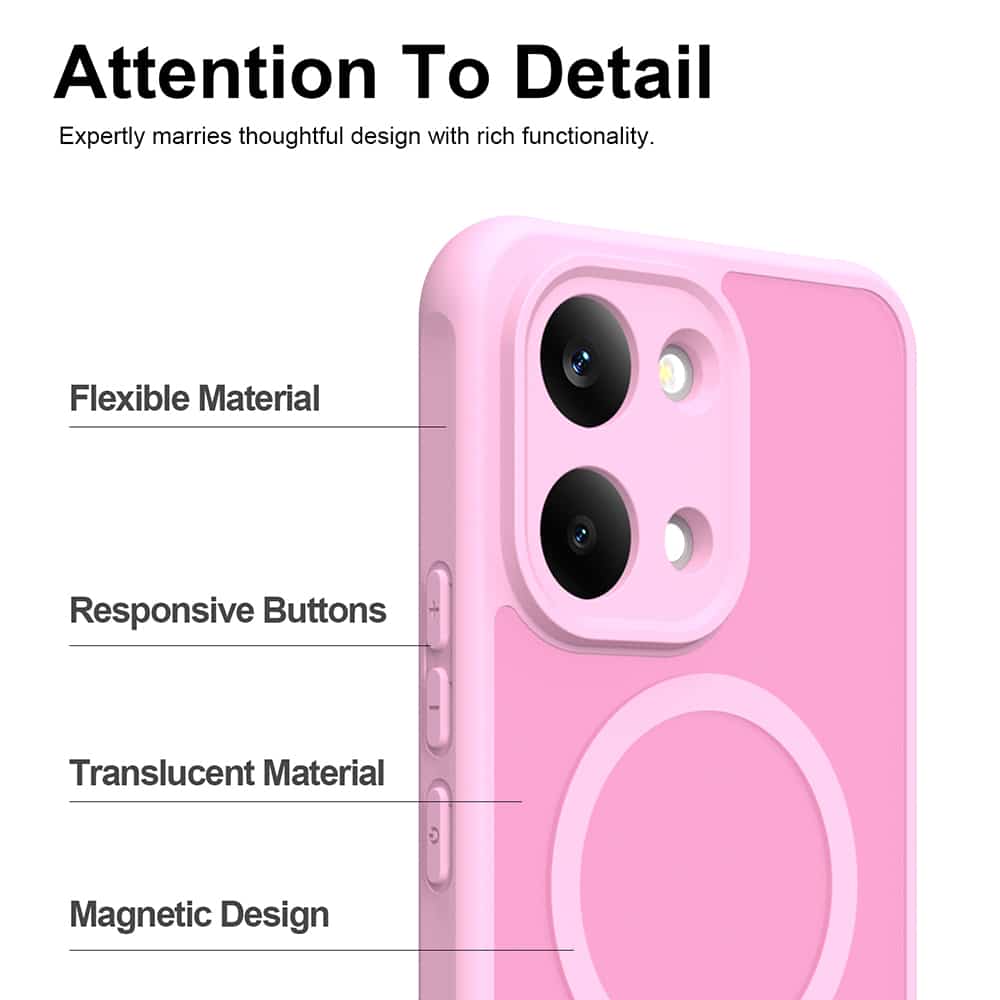 Techsuit HaloFrost II - θήκη για Xiaomi Poco X8 Pro Max - Ροζ - Image 3