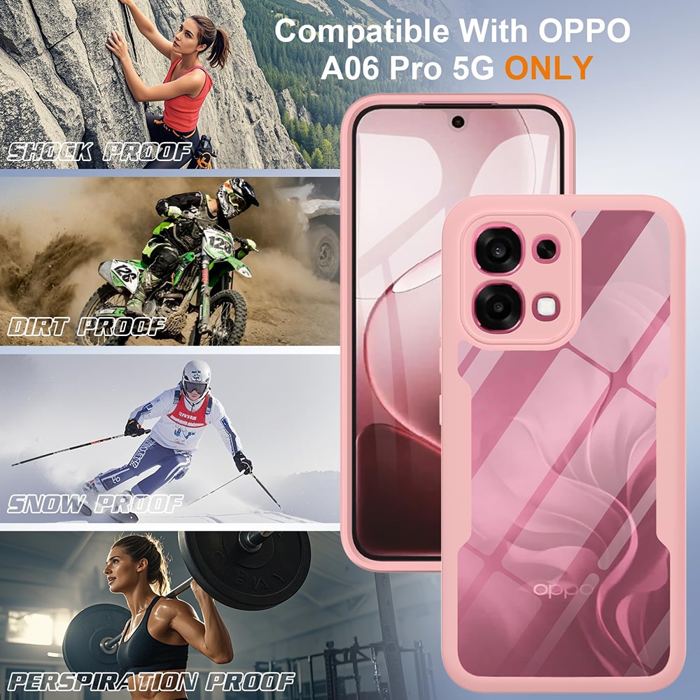 Techsuit ColorVerse 360 - θήκη για Oppo A6 Pro 4G - Ροζ - Image 6