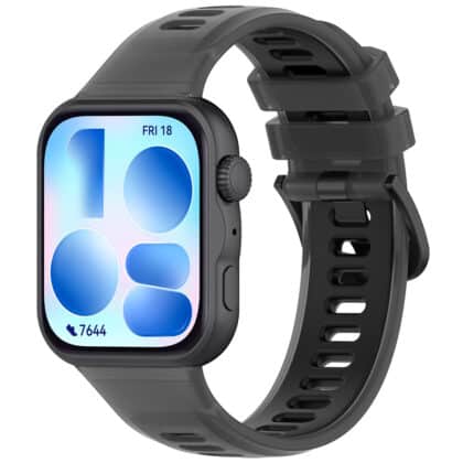 Techsuit - Λουράκι ρολογιού (W084) για Huawei Watch Fit 3 / Fit 4 / Fit 4 Pro / Fit 5 / Fit 5 Pro - Μαύρο