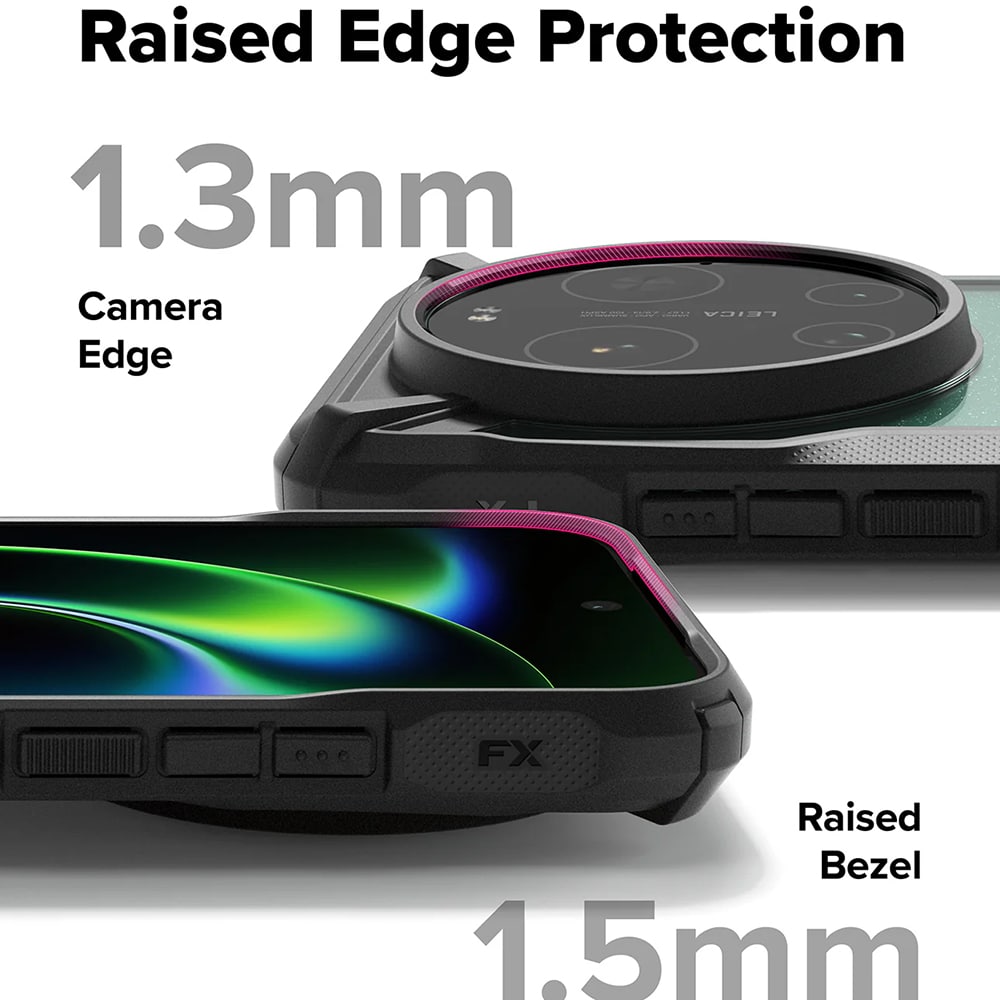 Ringke Fusion X - θήκη για Xiaomi 17 Ultra - Μαύρο - Image 6