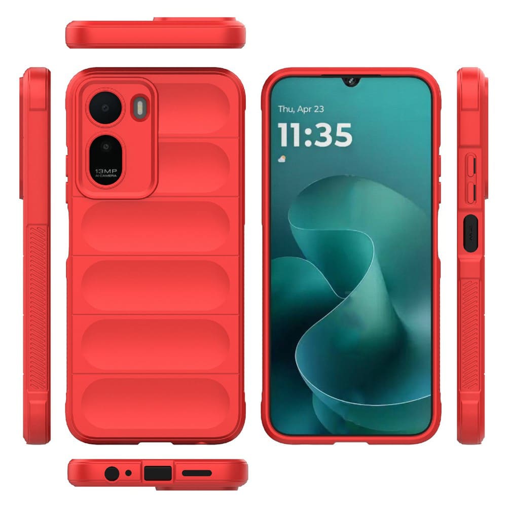 Techsuit Magic Shield - θήκη για Xiaomi Redmi A7 Pro 4G - Κόκκινο - Image 2