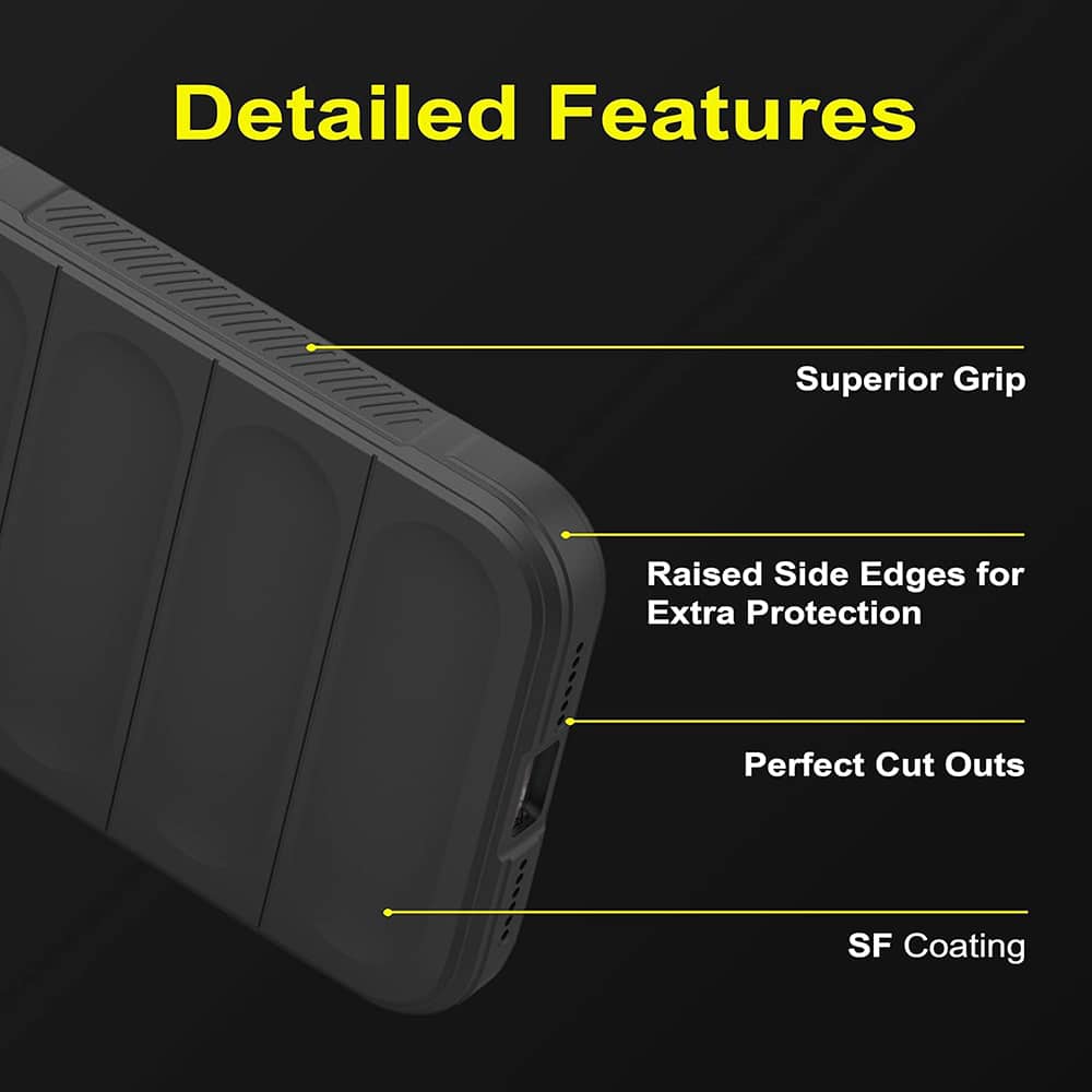 Techsuit Magic Shield - θήκη για Oneplus Nord 6 - Μαύρο - Image 4