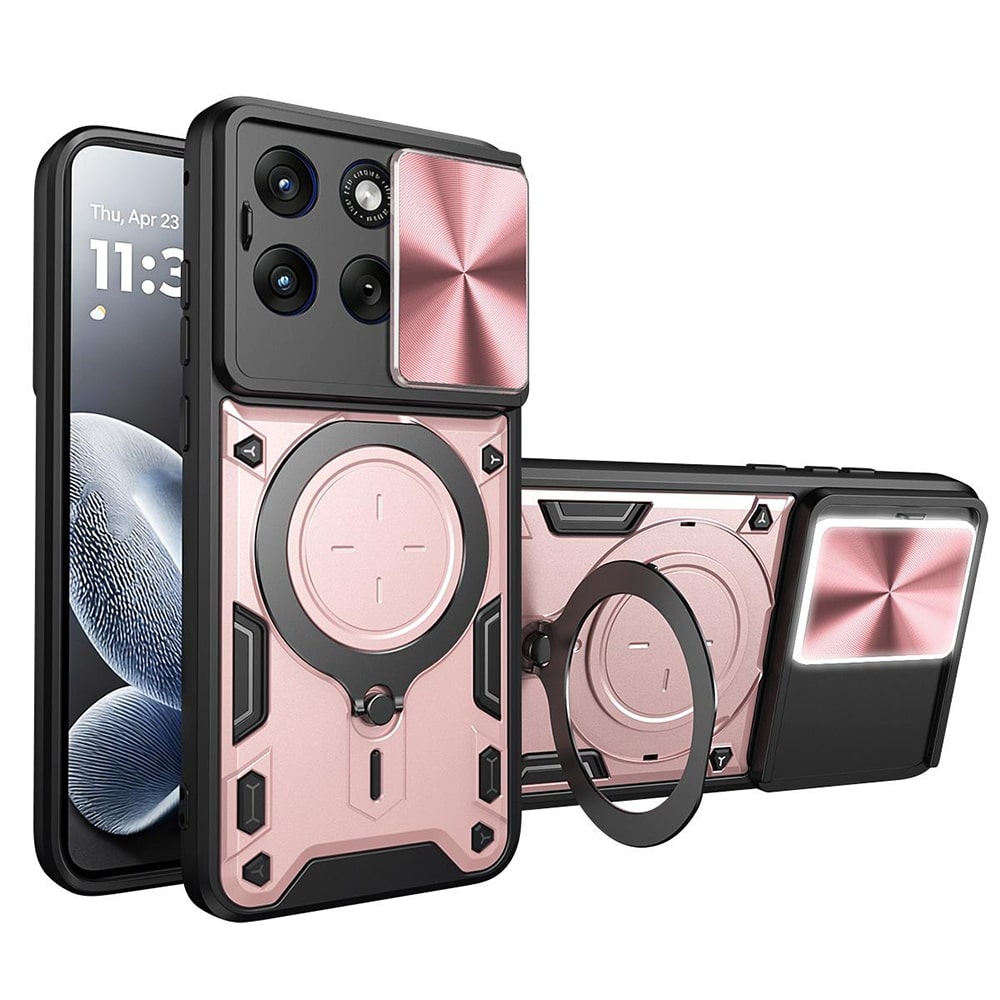 Techsuit CamGuard Pro - θήκη για Motorola Edge 70 Fusion - Ροζ - Image 2