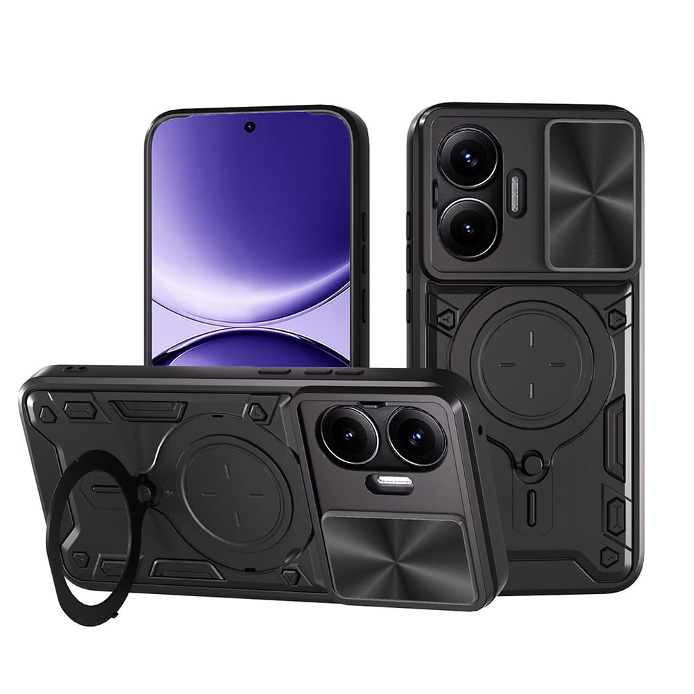 Techsuit CamGuard Pro - θήκη για Xiaomi Poco F7 - Μαύρο - Image 2