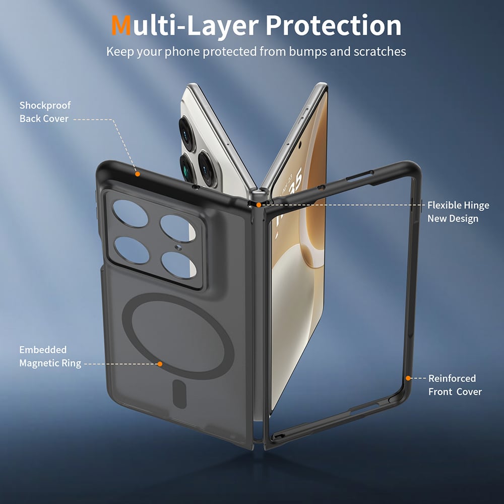 Techsuit PureFrost - θήκη για Motorola Razr Fold - Διάφανο - Image 3