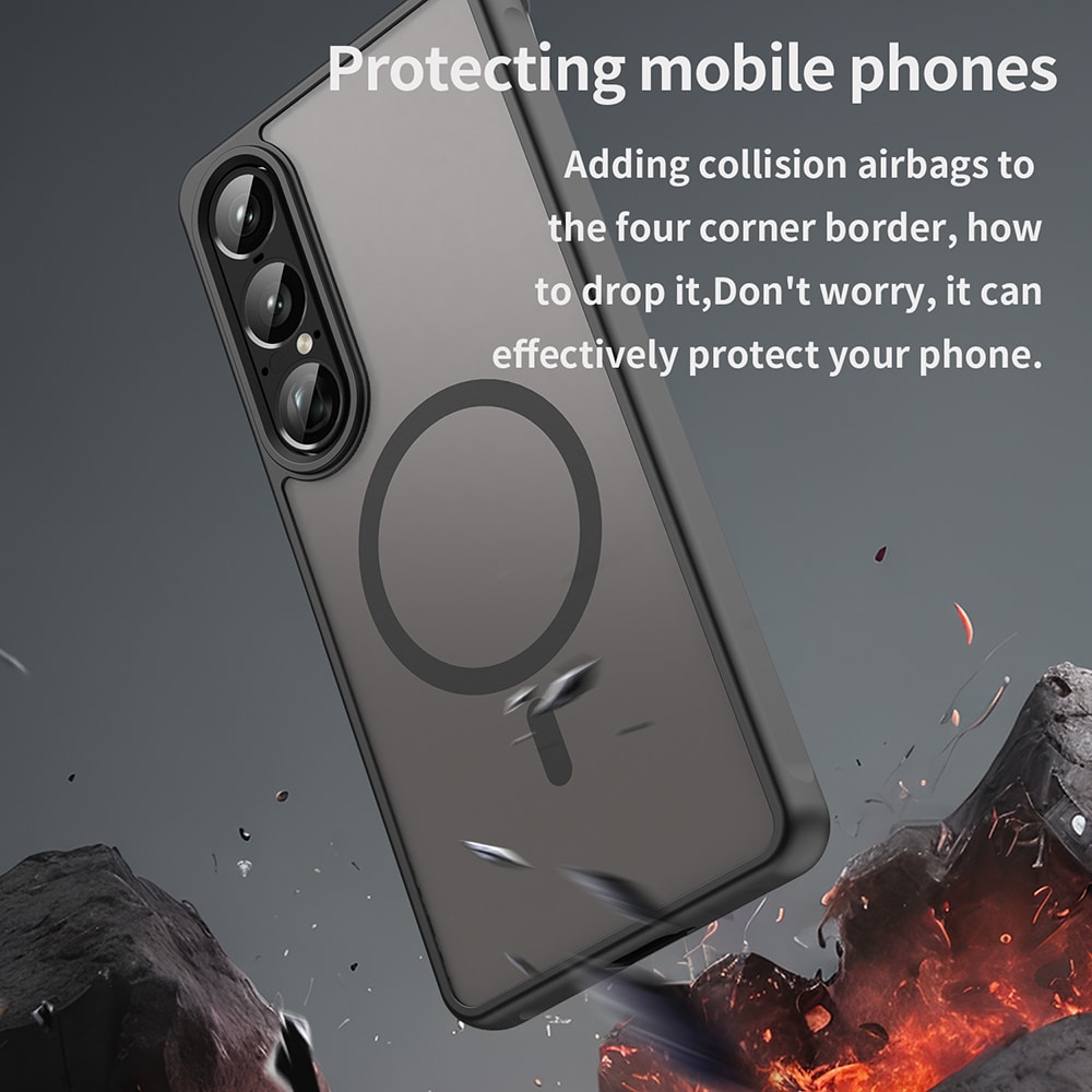 Techsuit - HaloFrost II MagSafe - Sony Xperia 1 VIII - Μαύρο - Image 5