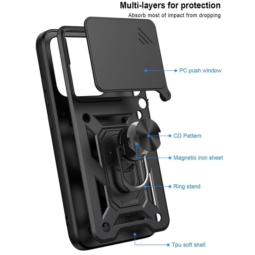 Techsuit CamShield Series - θήκη για Motorola Edge 70 Pro - Μαύρο - Image 3