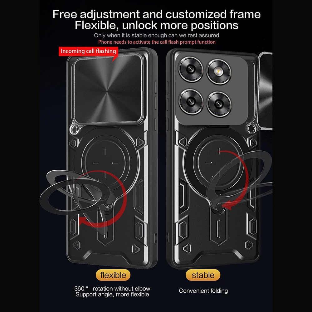 Techsuit CamGuard Pro - θήκη για Motorola Edge 70 Pro - Μπλε - Image 5
