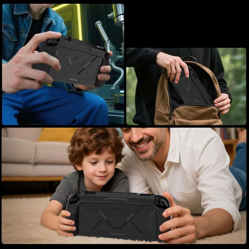 TECH-PROTECT CARBONOX NINTENDO SWITCH 2 ΜΑΥΡΟ - Image 13