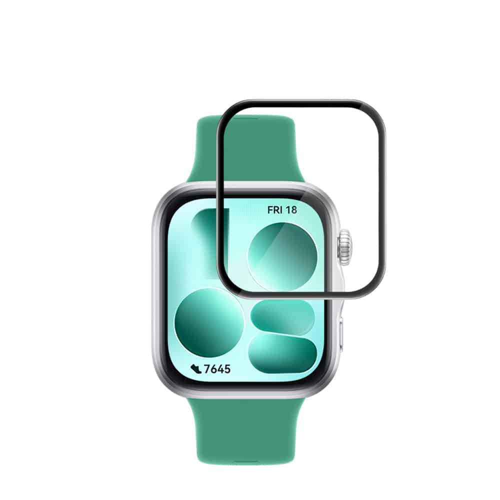 Techsuit - Nano Flex (συσκευασία 2 τεμαχίων) - Huawei Watch Fit 5 - Μαύρο - Image 2