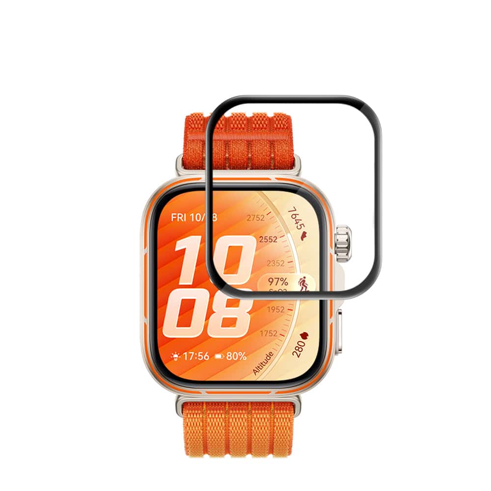 Techsuit - Nano Flex (συσκευασία 2 τεμαχίων) - Huawei Watch Fit 5 Pro - Μαύρο - Image 2