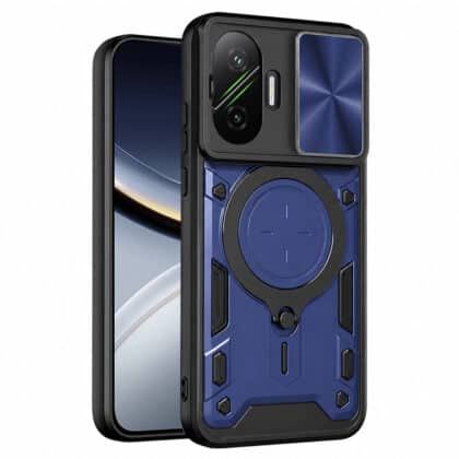 Techsuit CamGuard Pro - θήκη για Xiaomi Poco F7 - Μπλε