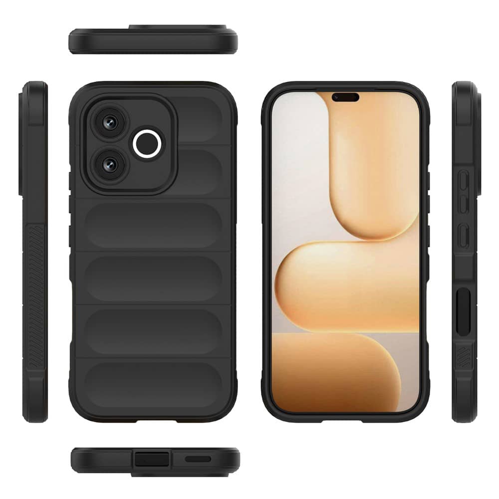 Techsuit Magic Shield - θήκη για Honor 600 Lite - Μαύρο - Image 2