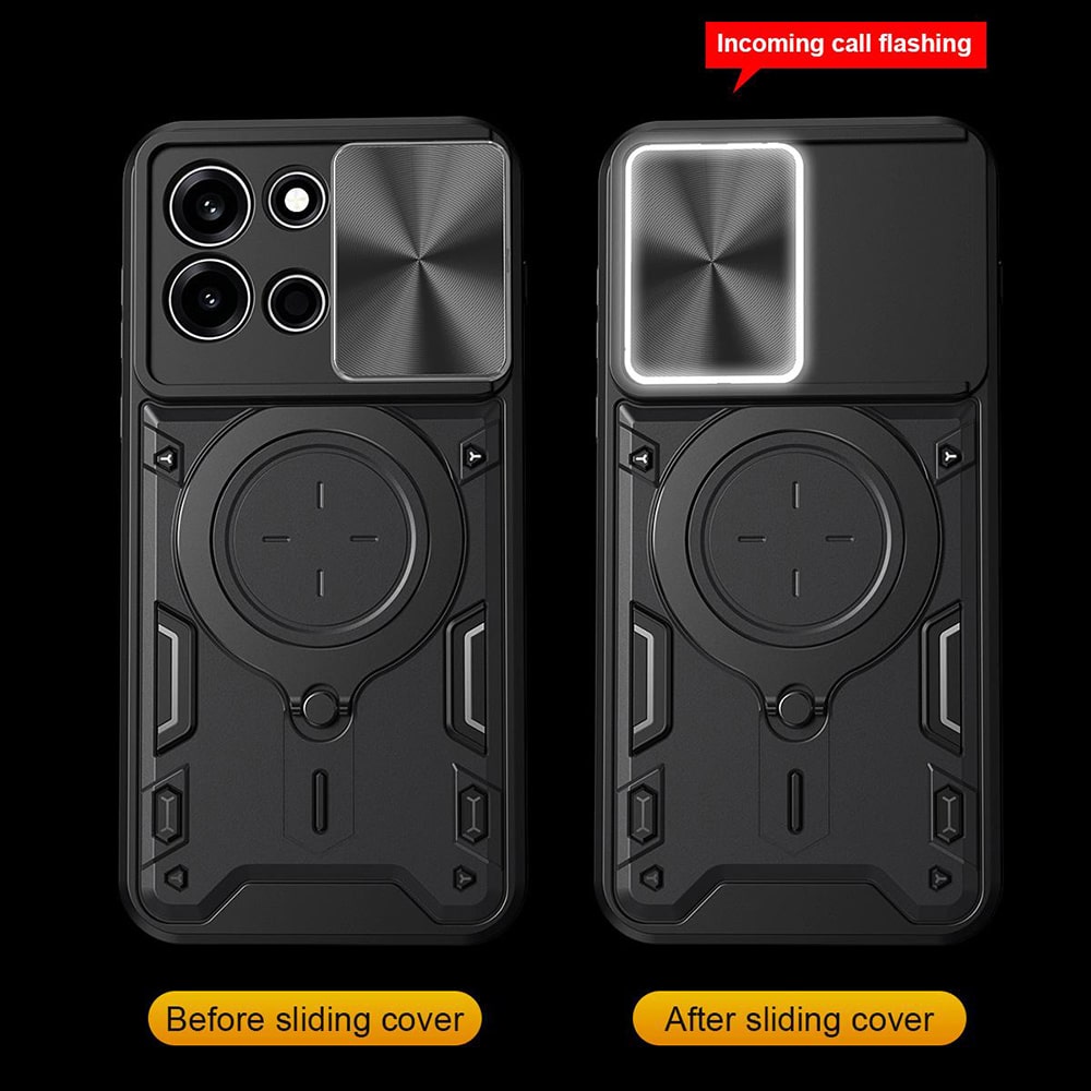 Techsuit CamGuard Pro - θήκη για Oppo A6 Pro 4G - Κόκκινο - Image 3
