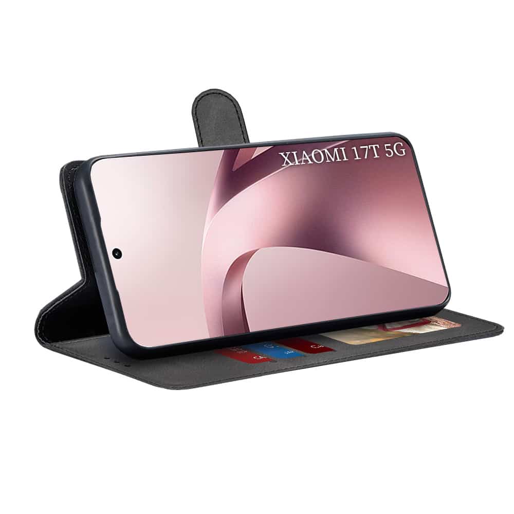 Techsuit Diary Book - θήκη για Xiaomi 17 - Μαύρο - Image 2