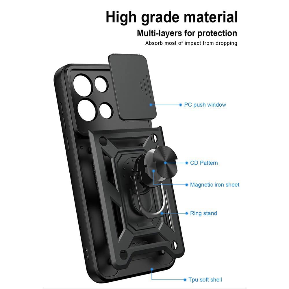 Techsuit CamShield Series - θήκη για Oneplus Nord 6 - Μαύρο - Image 3