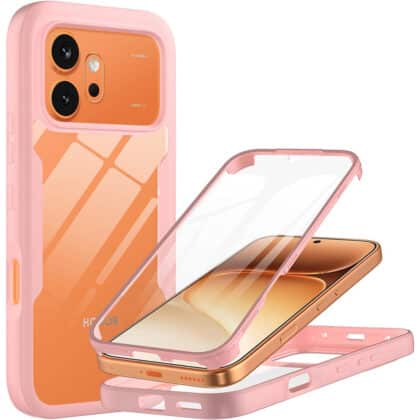 Techsuit ColorVerse 360 - θήκη για Honor 600 Pro - Διάφανο