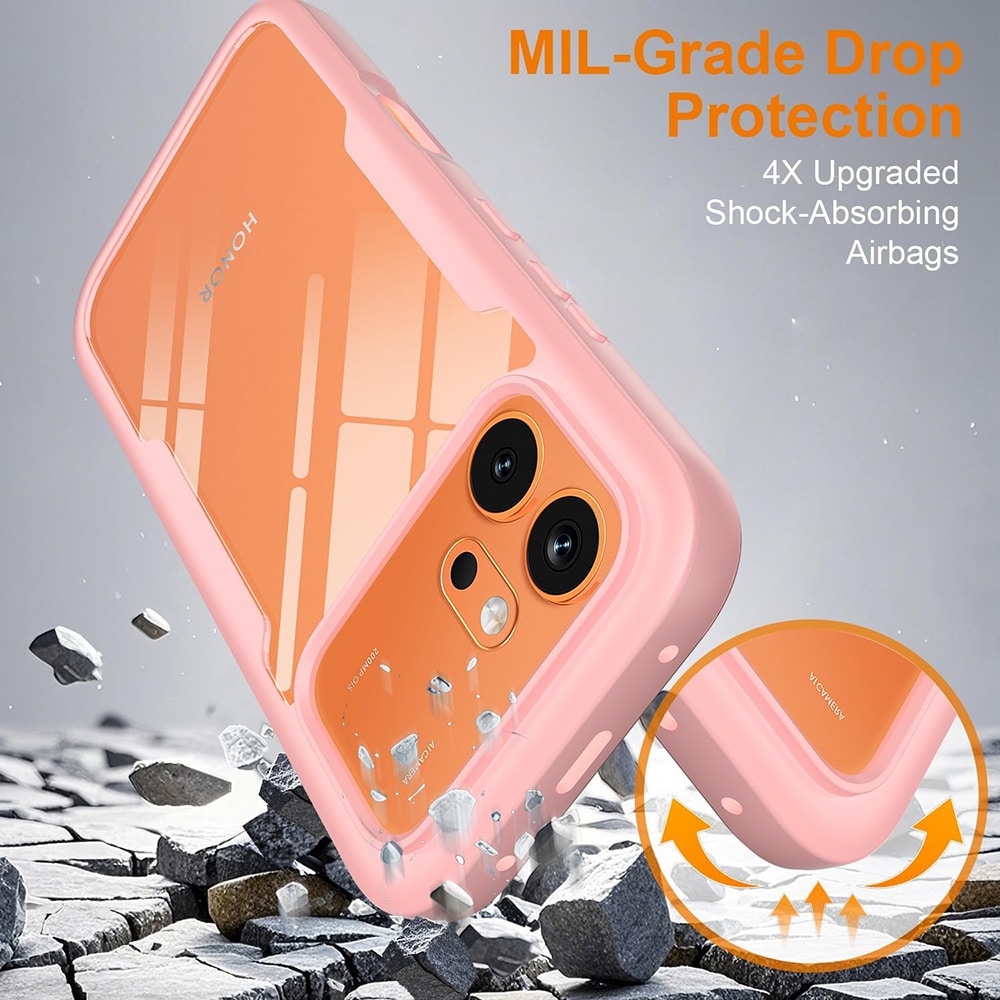 Techsuit ColorVerse 360 - θήκη για Honor 600 Pro - Διάφανο - Image 3
