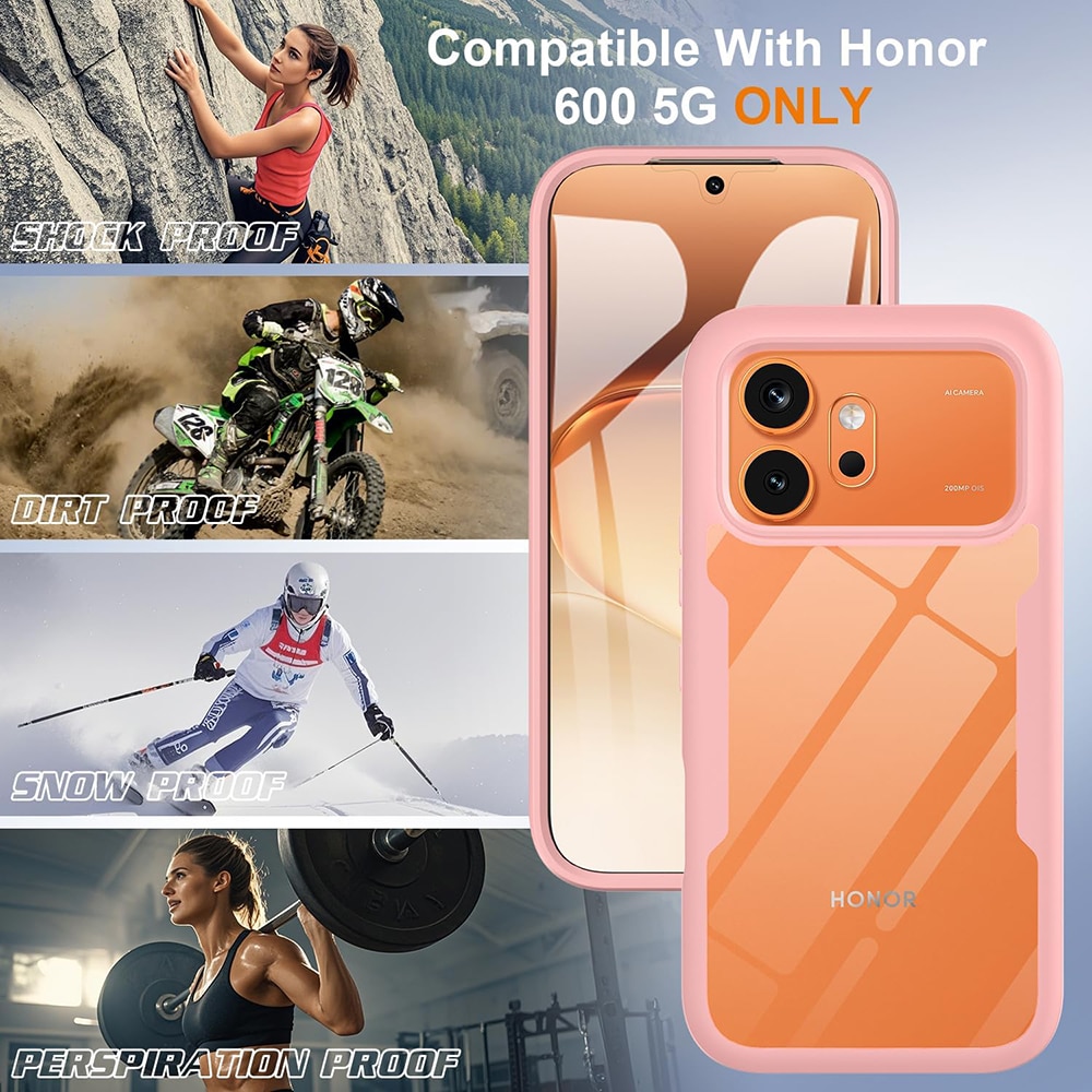 Techsuit ColorVerse 360 - θήκη για Honor 600 Pro - Διάφανο - Image 6