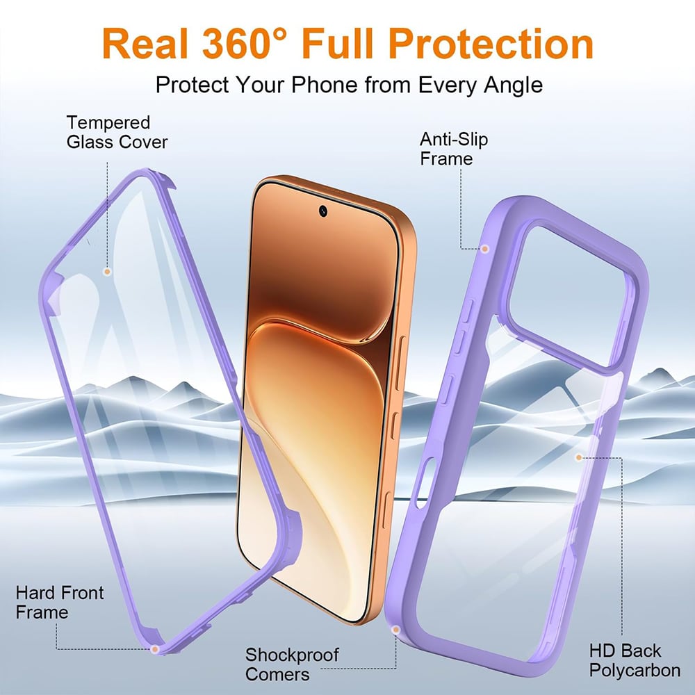 Techsuit ColorVerse 360 - θήκη για Honor 600 Pro - Πολύχρωμο - Image 2