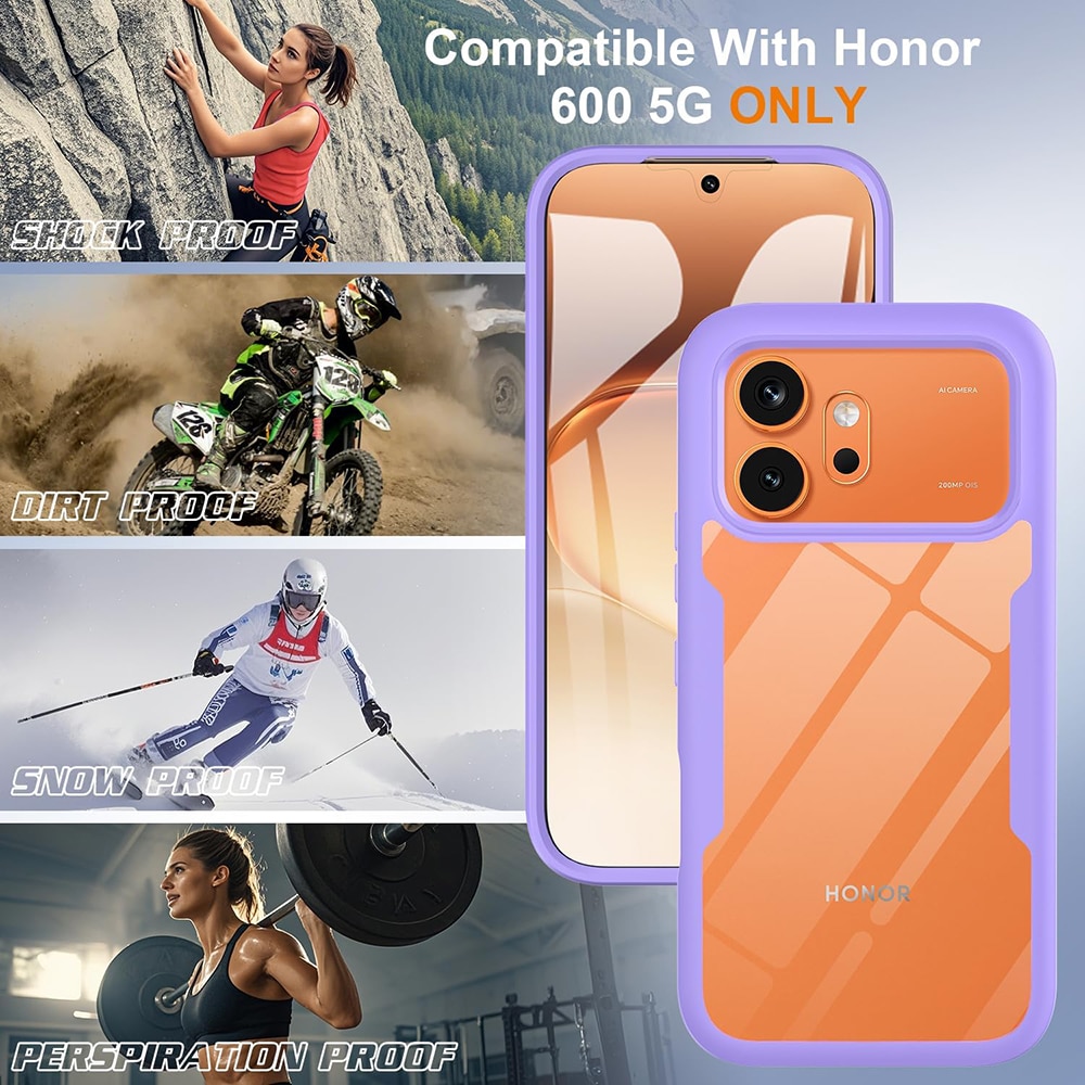 Techsuit ColorVerse 360 - θήκη για Honor 600 Pro - Πολύχρωμο - Image 6