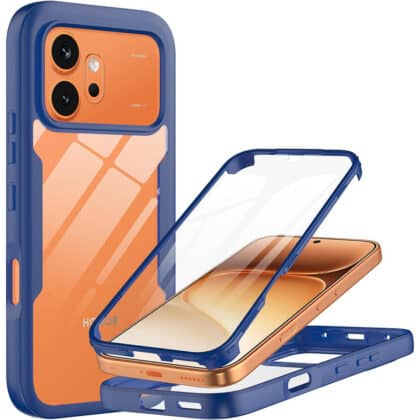 Techsuit ColorVerse 360 Series - θήκη για Honor 600 Pro - Μπλε