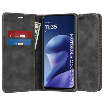 Techsuit Confy Cover - θήκη για Motorola Moto G37 Power / G47 - Μαύρο