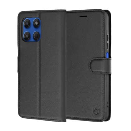 Techsuit Leather Folio - θήκη για Motorola Moto G37 Power / G47 - Μαύρο