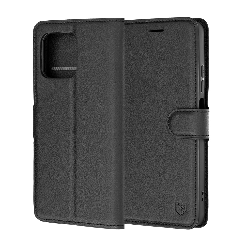 Techsuit Leather Folio - θήκη για Motorola Moto G37 Power / G47 - Μαύρο - Image 6