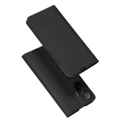 Techsuit Magskin Book - θήκη για Xiaomi Poco F7 - Μαύρο