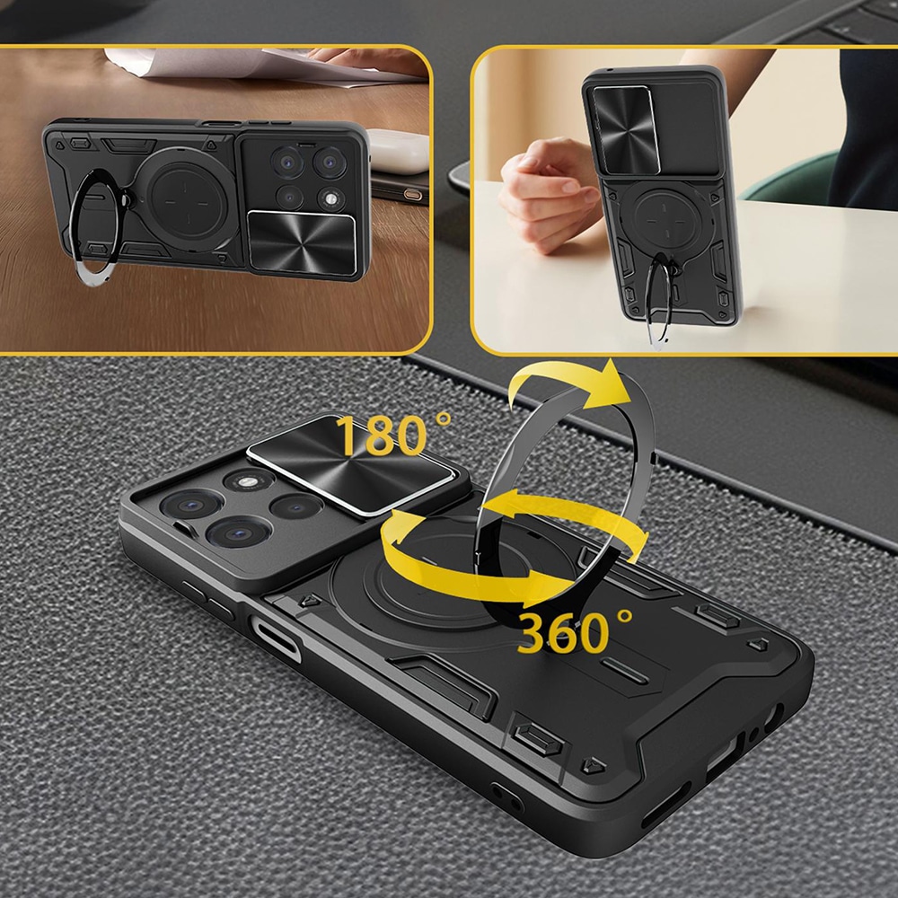 Techsuit CamGuard Pro - θήκη για Xiaomi 17 Pro - Μαύρο - Image 4