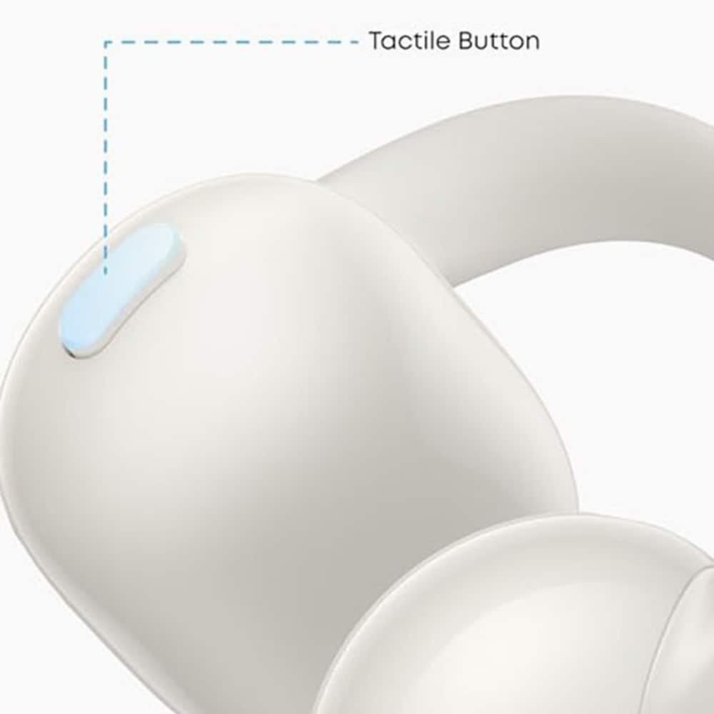Anker - Ασύρματα ακουστικά Soundcore C50i (D1101G21) - Ανοιχτού τύπου, Bluetooth 6.0, Ακύρωση θορύβου, Μικρόφωνο AI, IP55, USB-C - Λευκό - Image 5