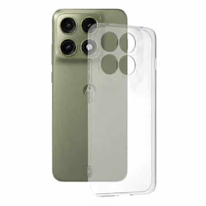 Techsuit Clear Silicone - θήκη για Motorola Edge 70 Pro - Διάφανο