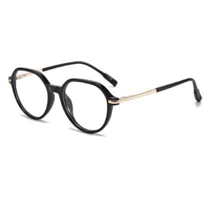 Techsuit - Γυαλιά Premium Reflex PC κατά του μπλε φωτός (TM1062) - Unisex, Μαύρο