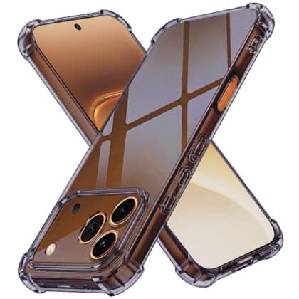 Techsuit Shockproof Clear Silicone - θήκη για Honor 600 Pro - Διάφανο