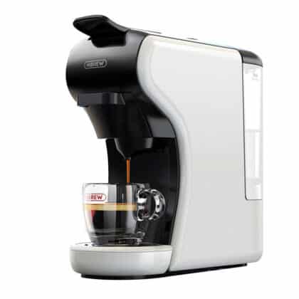 ΜΗΧΑΝΗ ΚΑΦΕ ΜΕ ΚΑΨΟΥΛΕΣ 4 ΣΕ 1 HiBREW H1A-λευκό (λευκό)
