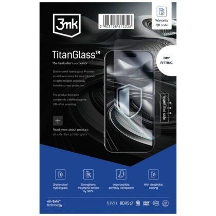 All-Safe - AIO Titanglass - Συναρμολόγηση τηλεφώνου σε υγρή κατάσταση, συσκευασμένο σε 5 τεμάχια, η τιμή είναι για 1 τεμάχιο