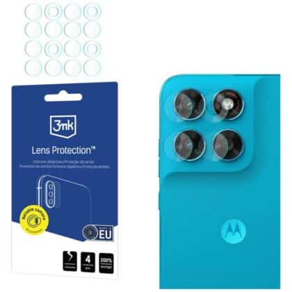 Προστατευτικό φακού 3MK για Motorola Moto G87, 4 τεμάχια.