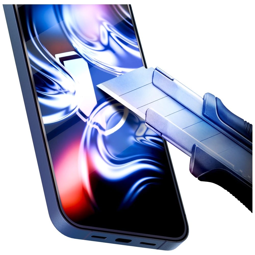 3MK HardGlass Max** με εφαρμοστή για Apple iPhone 17 Pro Μαύρο - Image 5