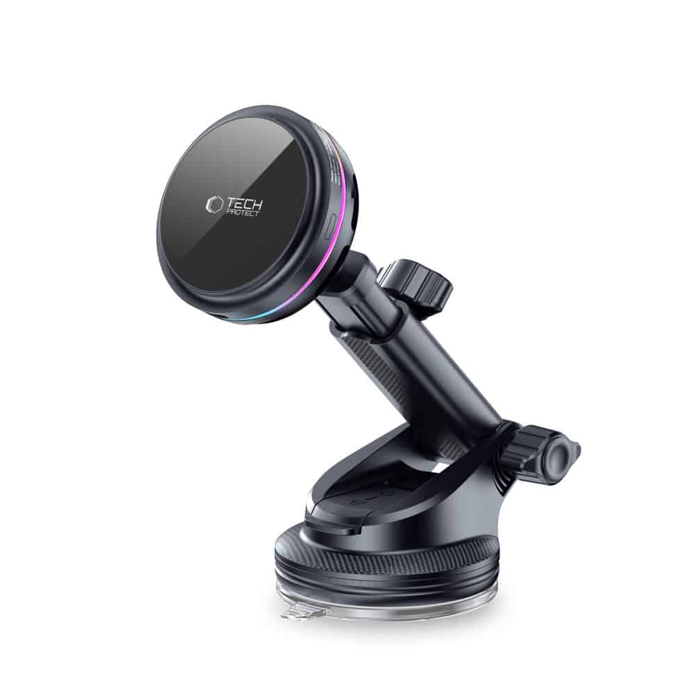 Tech-Protect V9 ArcticBoost Μαγνητικός Φορτιστής Αυτοκινήτου 25W QI2.2 Μαύρος - Image 3