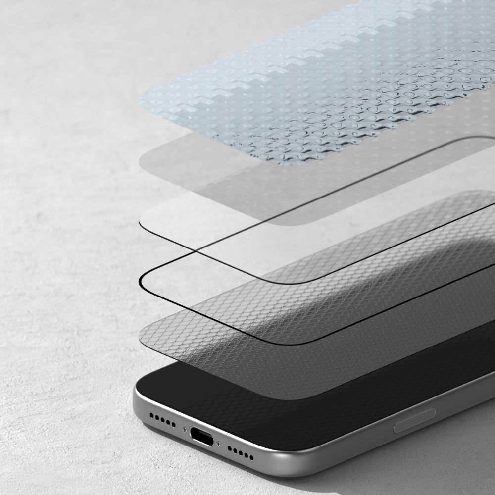 RINGKE EASY SLIDE ΠΡΟΣΤΑΣΙΑ ΟΘΟΝΗΣ ΓΙΑ IPHONE 17 PRO ΜΑΥΡΟ - Image 3