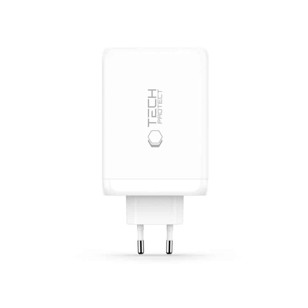 TECH-PROTECT NC240W-GAN ΦΟΡΤΙΣΤΗΣ 4 ΘΥΡΩΝ PD 240W / QC3.0 ΛΕΥΚΟΣ - Image 3