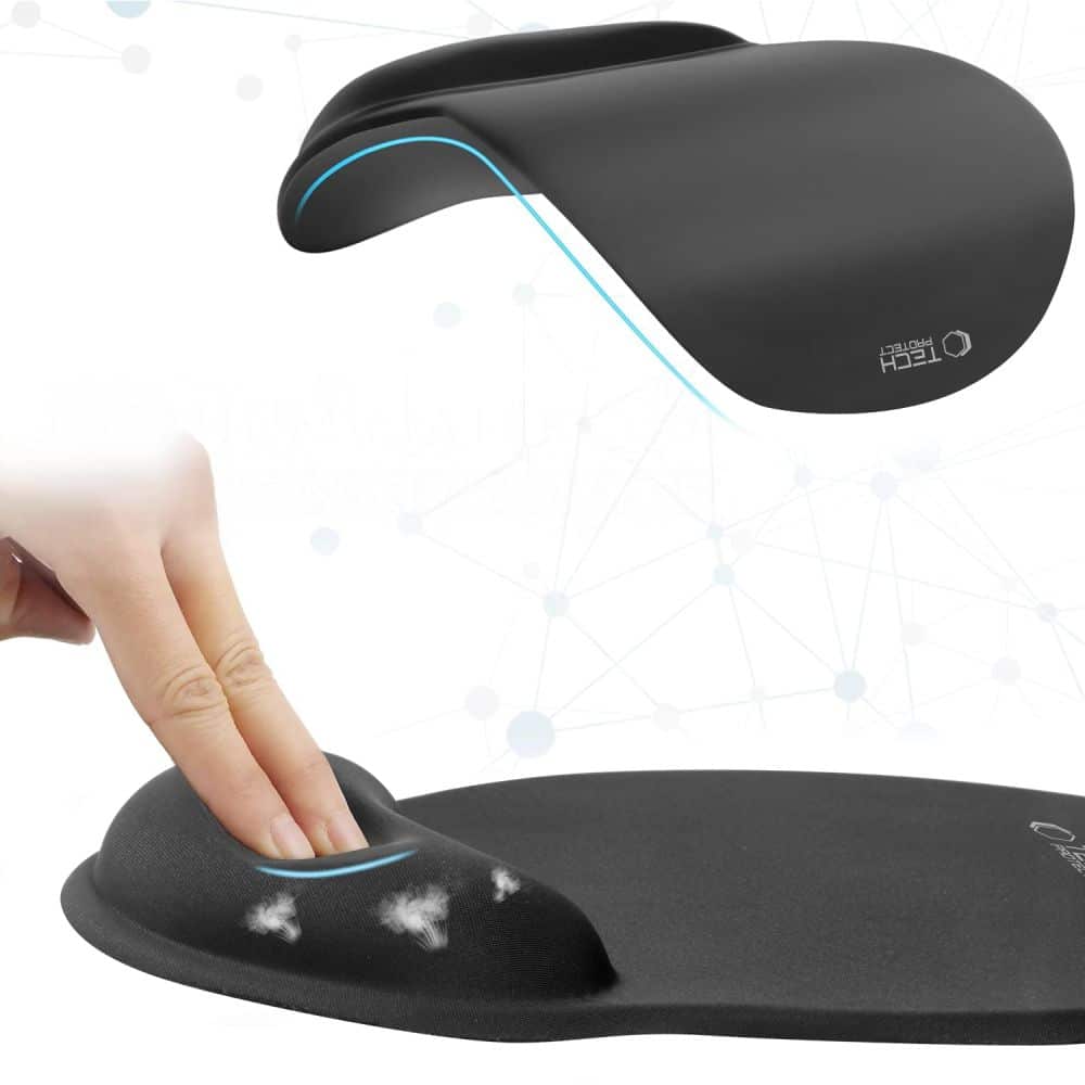 TECH-PROTECT A200 MOUSEPAD GEL 25 x 22,5CM ΜΑΥΡΟ - Image 3