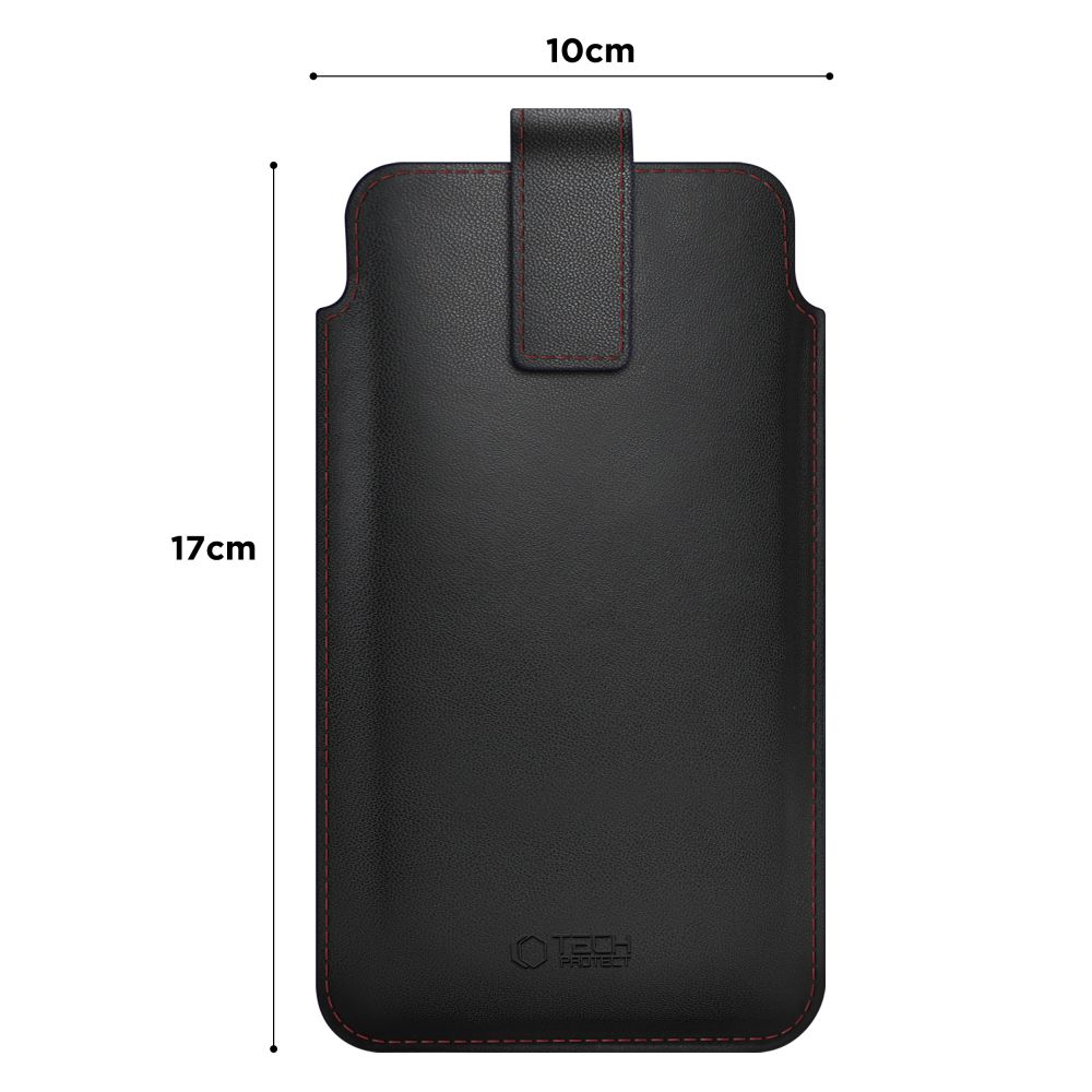 ΘΗΚΗ ΤΗΛΕΦΩΝΟΥ TECH-PROTECT SM65 UNIVERSAL 6,0-6,9 ΙΝΤΣΩΝ ΜΑΥΡΗ/ΚΟΚΚΙΝΗ - Image 3