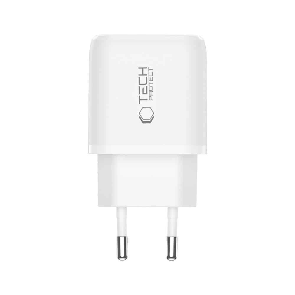 TECH-PROTECT NCA30 ΦΟΡΤΙΣΤΗΣ ΔΙΚΤΥΟΥ 2 ΘΥΡΩΝ PD 30W / QC3.0 ΛΕΥΚΟΣ - Image 3