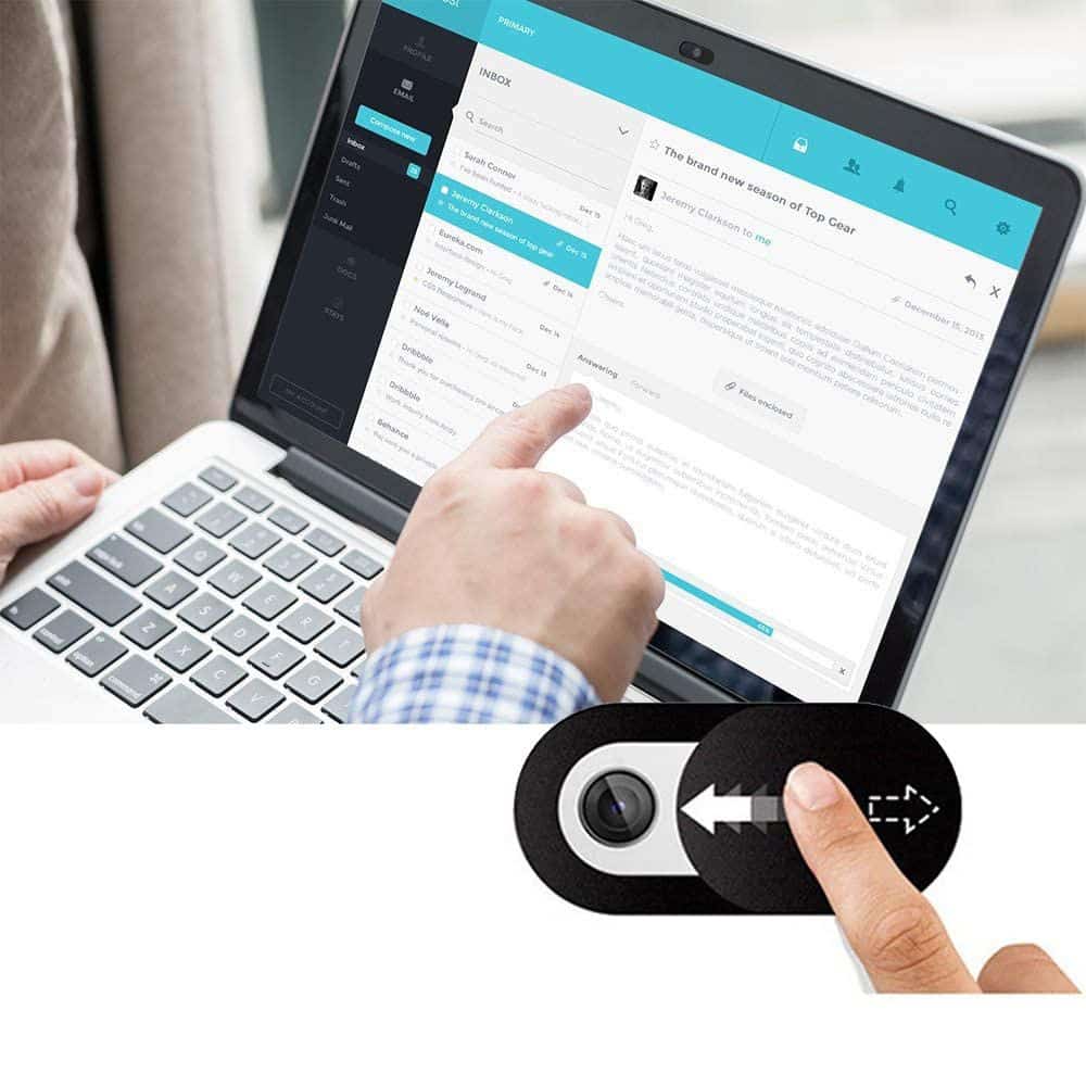 TECH-PROTECT CAM FIT+ 3-PACK ΚΑΛΥΜΜΑ WEBCAM ΓΙΑ LAPTOP ΜΑΥΡΟ - Image 2