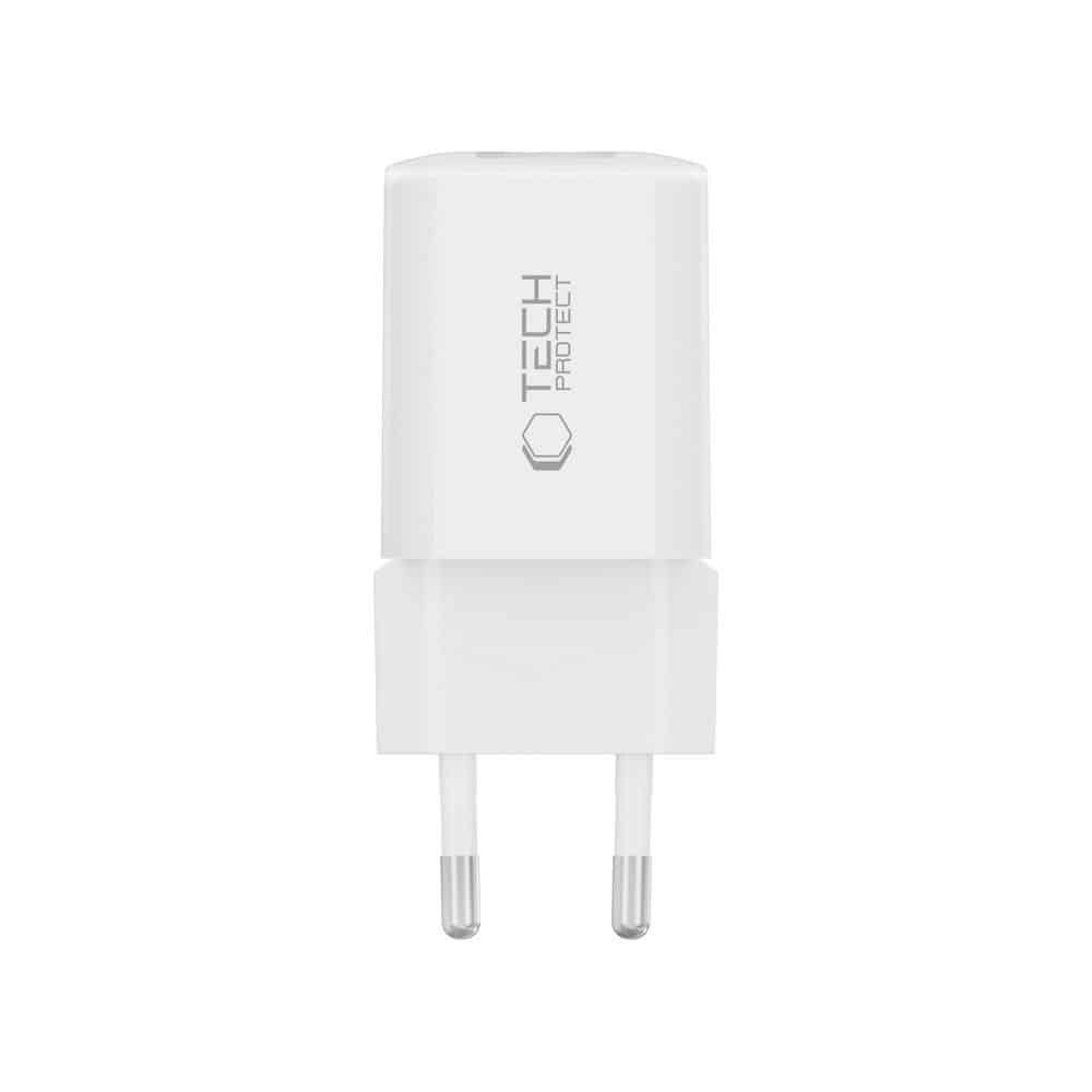 Tech-Protect NCM33 Φορτιστής 2 Θυρών PD 33W/QC 3.0 Λευκός - Image 3