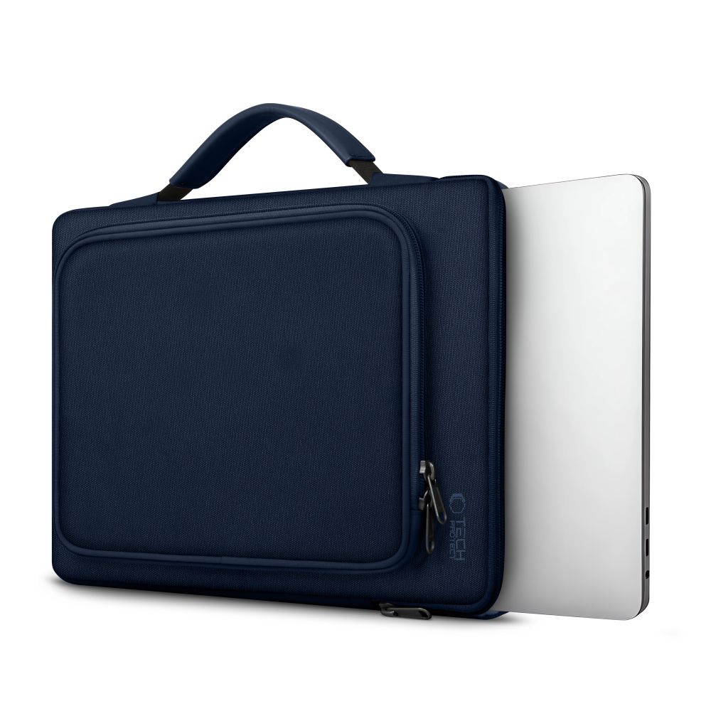 Tech-Protect τσάντα για laptop 13-14 μπλε ναυτικό - Image 3