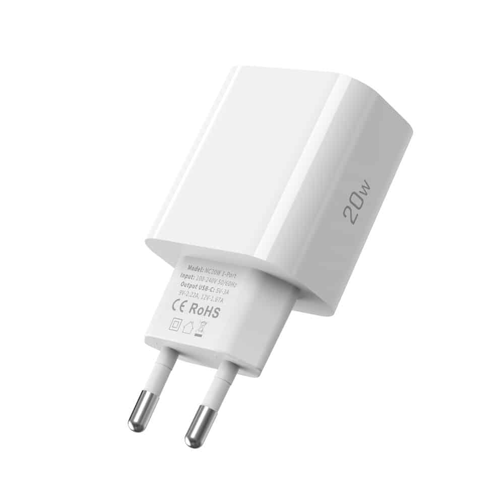 Tech-Protect NC20W Φορτιστής 1 Θύρας PD 20W Λευκός - Image 3